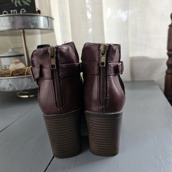 Frye & Co Pembrooke Boots in Redwood - Picture 3 of 6